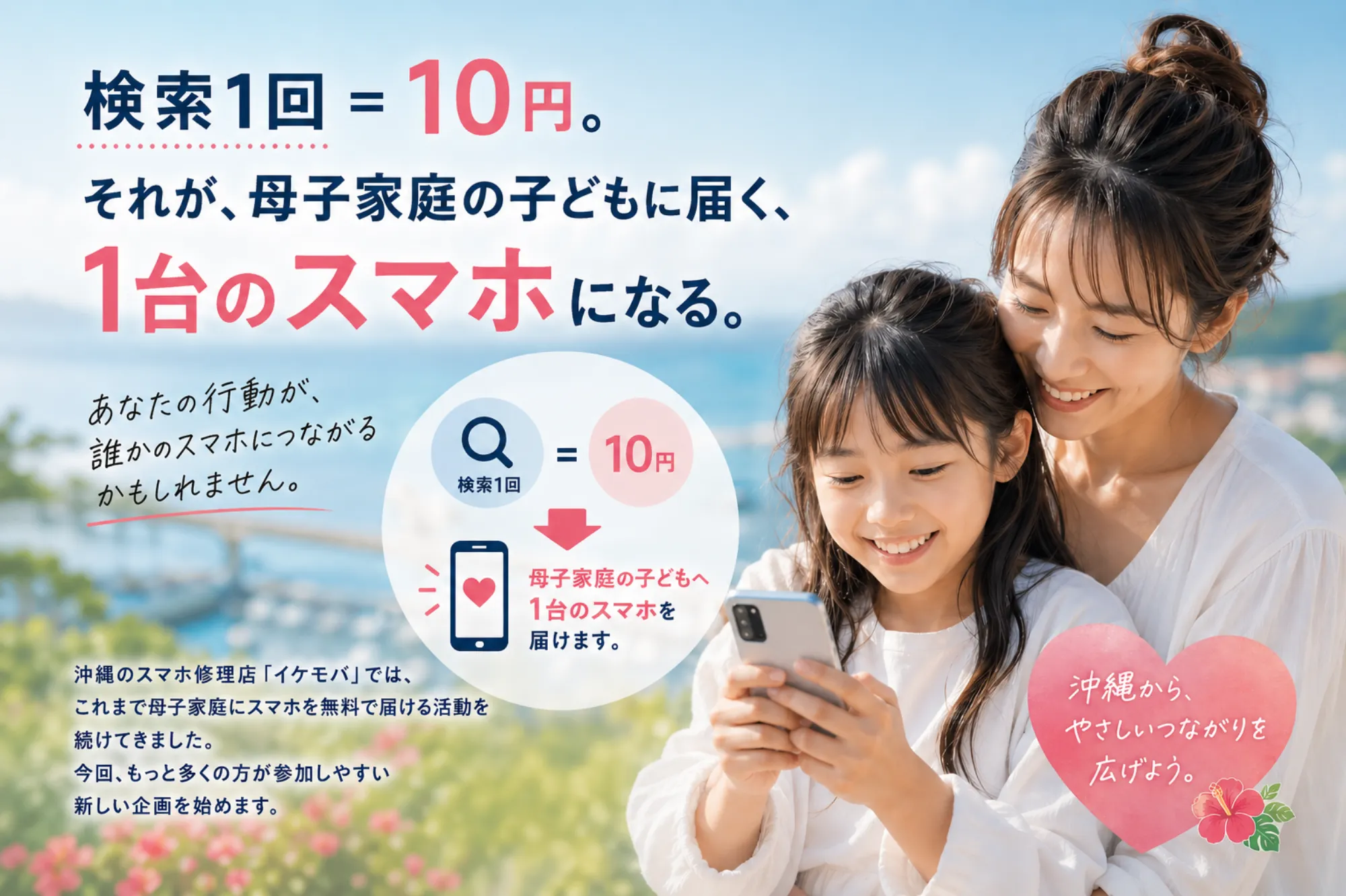 イケモバ　母子家庭応援企画