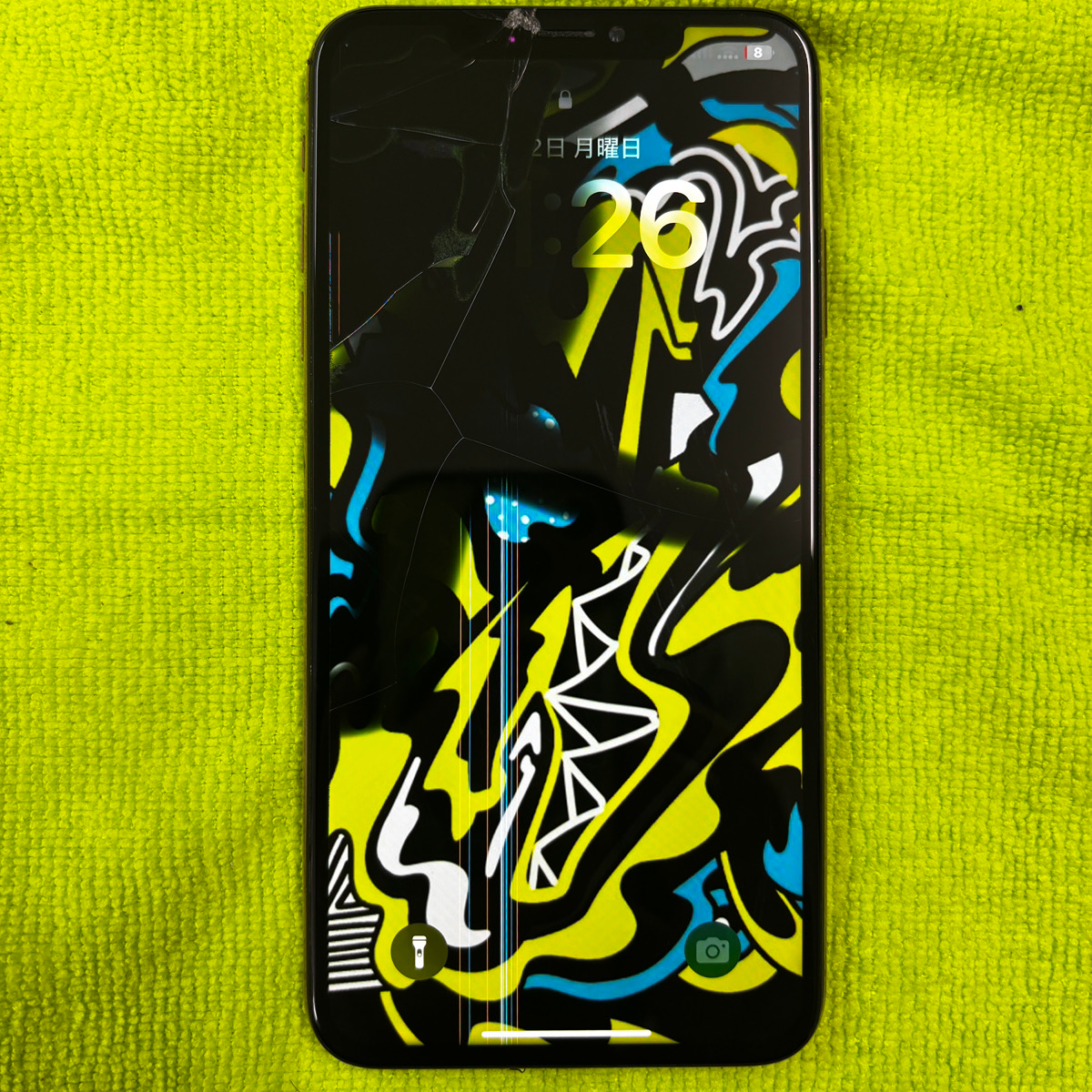 【iPhone XsMax 】ガラス割れ+液晶修理
