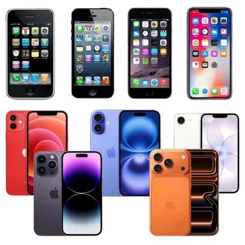 歴代のiPhone