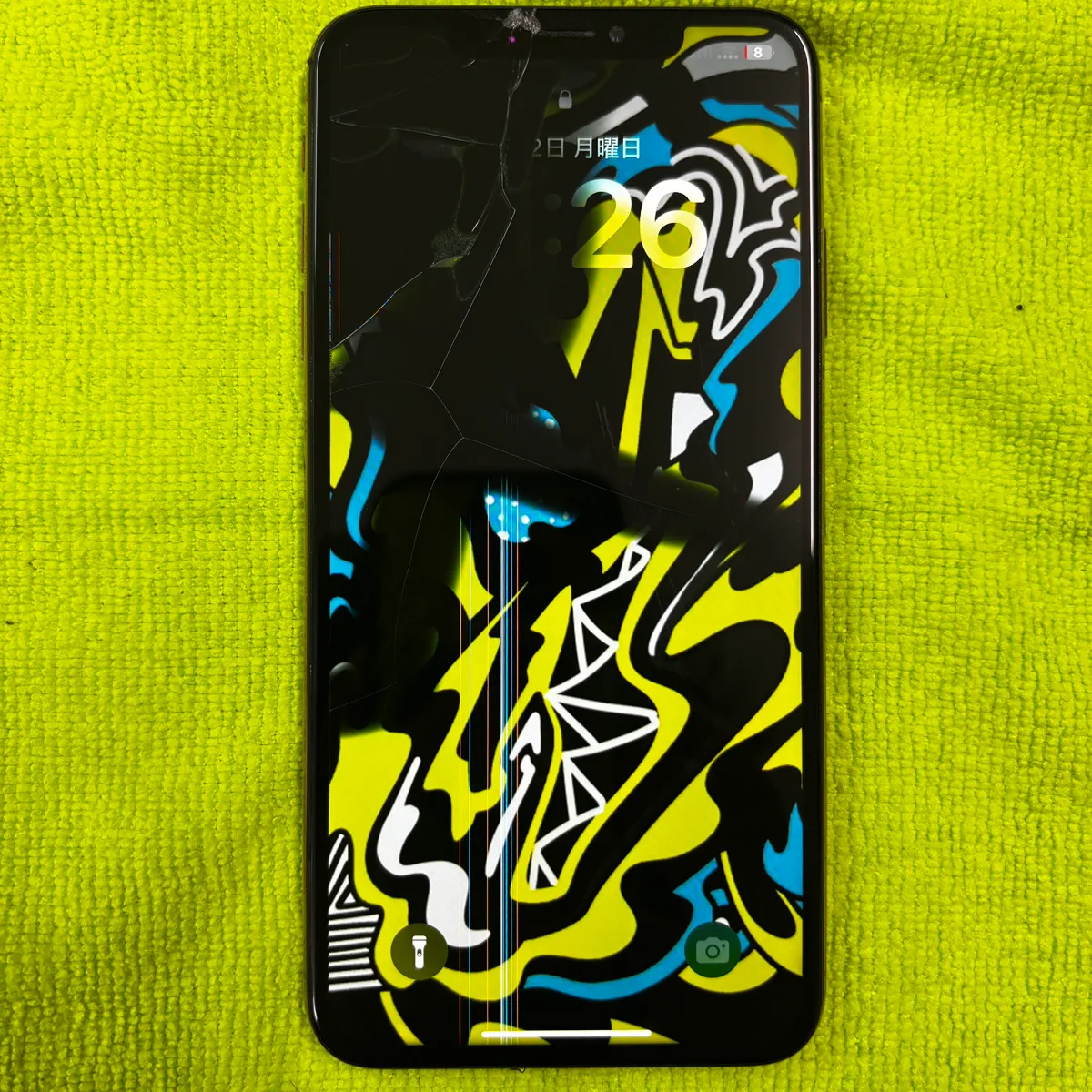 【iPhone XsMax 】ガラス割れ+液晶修理
