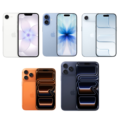 iPhone 17ファミリーのラインナップ図